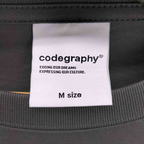 codegraphy Square Logo Short Sleeve T-Shirt CBEUUTS011 メンズ M