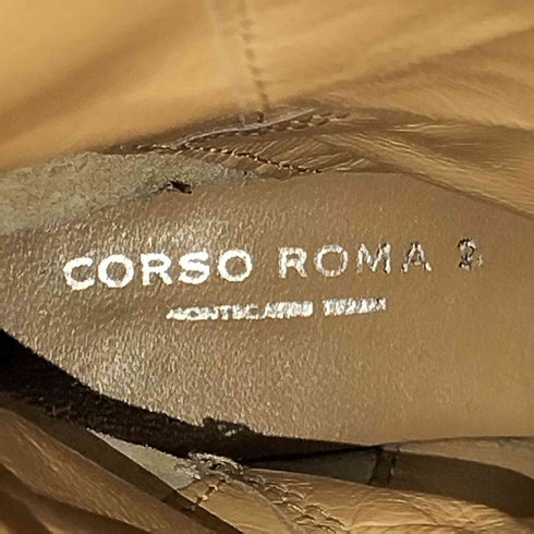 コルソローマノーヴェ CORSO ROMA 9 イタリア製 ロングブーツ レディース 37