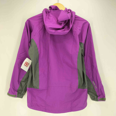 BAILESU RAIN WEAR GORE-TEX フードパッカブル 裾ドローコード ツートン ナイロンジャケット レディース JPN:9号