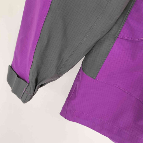 BAILESU RAIN WEAR GORE-TEX フードパッカブル 裾ドローコード ツートン ナイロンジャケット レディース JPN:9号