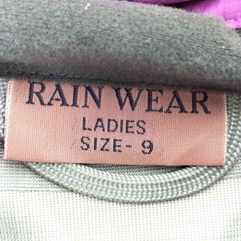 BAILESU RAIN WEAR GORE-TEX フードパッカブル 裾ドローコード ツートン ナイロンジャケット レディース JPN:9号