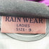 BAILESU RAIN WEAR GORE-TEX フードパッカブル 裾ドローコード ツートン ナイロンジャケット レディース JPN:9号