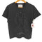 GADID ANONIEM グラフィック ロゴ 両面プリント クルーネック Tシャツ メンズ 0