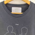 GADID ANONIEM グラフィック ロゴ 両面プリント クルーネック Tシャツ メンズ 0