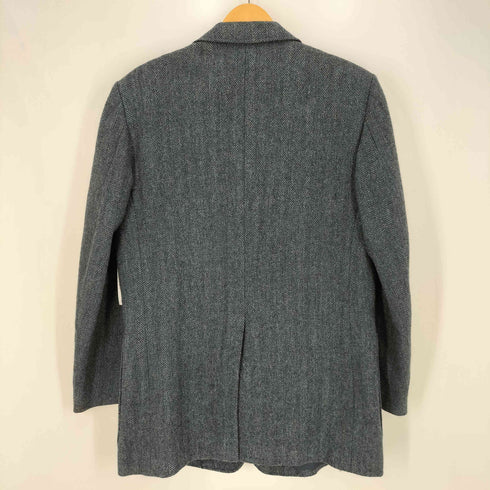 KAYSER Raffles 90s ウール100 背抜き ヘリンボーン 3B テーラードジャケット メンズ