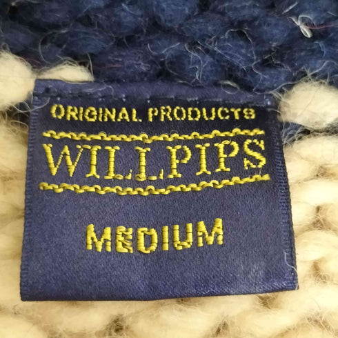 ウィルピプス Willpips アクリル混 ウール カウチンニット メンズ JPN:M