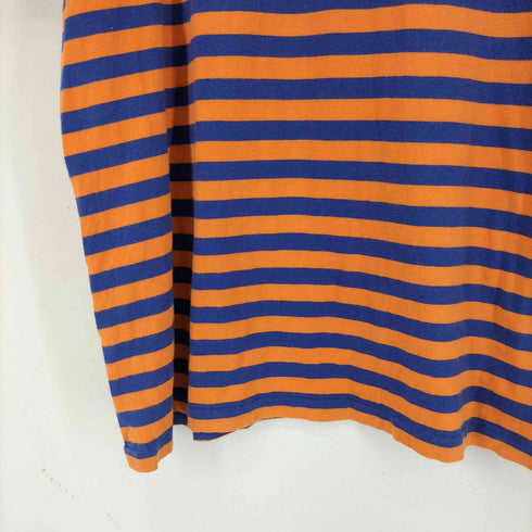 ポロバイラルフローレン Polo by RALPH LAUREN 90S スモールポニー刺繍 S/S ボーダー Tシャツ メンズ import:XL