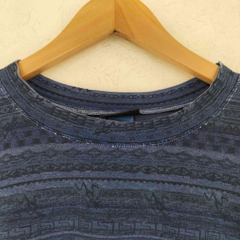 グラミチ GRAMICCI MADE IN USA 総柄クルーネックS/S Tシャツ メンズ JPN:S