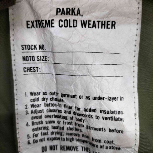 フリークスストア FREAKS STORE EXTREME COLD WEATHER モッズコート メンズ