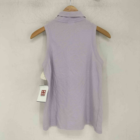 ラコステ LACOSTE 80S~90S 鹿の子ノースリーブポロ レディース US:36