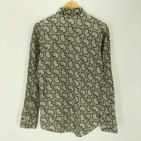 メゾンマルタンマルジェラ Maison Martin Margiela 13AW 10番 ペイズリー 総柄 L/S シャツ メンズ EUR:48