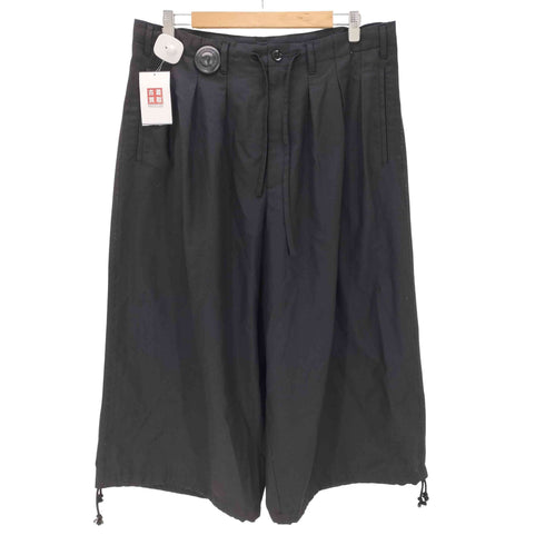 グラウンドワイ Ground Y WOOL POLYESTER GABARDINE BALLOON PANTS ウール ポリエステル ギャバジン バルーン パンツ メンズ JPN:3