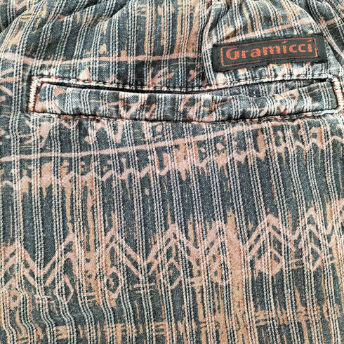 グラミチ GRAMICCI 90s USA製 総柄 クライミングショーツ メンズ S