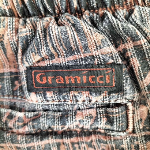 グラミチ GRAMICCI 90s USA製 総柄 クライミングショーツ メンズ S