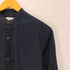 ドリスヴァンノッテン DRIES VAN NOTEN Band Collar Plain Shirt コットン L/S バンドカラー プレーン シャツ メンズ EUR:44