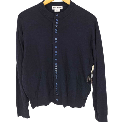 ティーモダンストリートウエア TTT_MSW 25SS Crew-neck Cardigan クルーネック カーディガン メンズ JPN:M