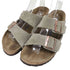ビルケンシュトック BIRKENSTOCK Arizona アリゾナ Softfootbed スエードサンダル トープ メンズ 40
