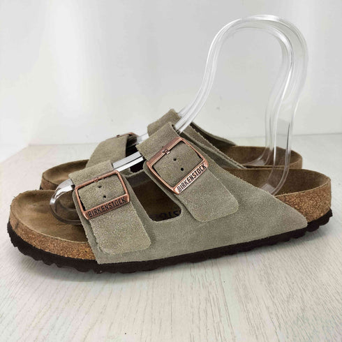 ビルケンシュトック BIRKENSTOCK Arizona アリゾナ Softfootbed スエードサンダル トープ メンズ 40