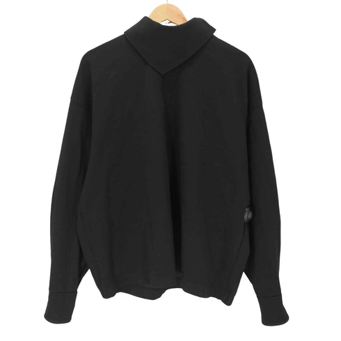 ザリラクス THE RERACS 23AW WOOLY DOUBLE FACE SCARF COLLAR PULLOVER ウーリー ダブルフェイス スカーフカラー プルオーバー メンズ JPN:46