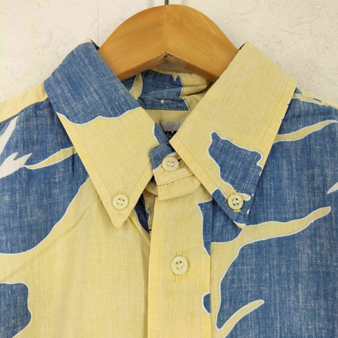 レインスプーナー Reyn Spooner 80s プルオーバー 半袖 ボタンダウンシャツ メンズ M