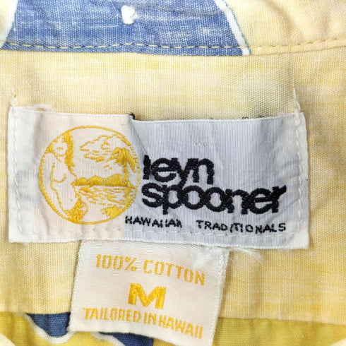 レインスプーナー Reyn Spooner 80s プルオーバー 半袖 ボタンダウンシャツ メンズ M
