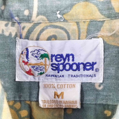 レインスプーナー Reyn Spooner 90s プルオーバー 半袖 ボタンダウンシャツ メンズ M