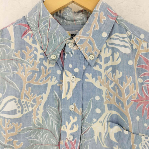 レインスプーナー Reyn Spooner 80s プルオーバー 半袖 ボタンダウンシャツ メンズ