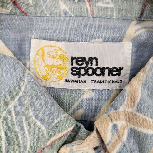 レインスプーナー Reyn Spooner 80s プルオーバー 半袖 ボタンダウンシャツ メンズ