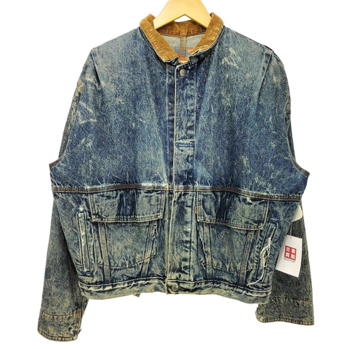 リーバイス Levis 80s USA製 75073 ケミカルウォッシュ デニム トラッカージャケット メンズ import:S