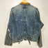 リーバイス Levis 80s USA製 75073 ケミカルウォッシュ デニム トラッカージャケット メンズ import:S