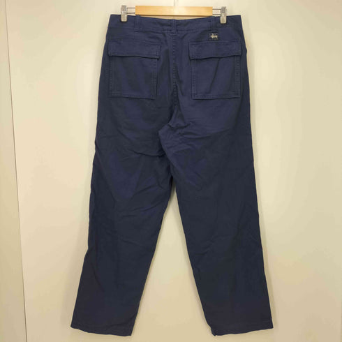 ステューシー Stussy 紺タグ ワイドストレートチノパンツ フラップポケット メンズ 34