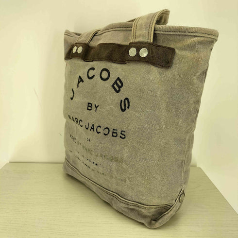マークバイマークジェイコブス Marc by Marc Jacobs ロゴプリント キャンバストートバック レディース