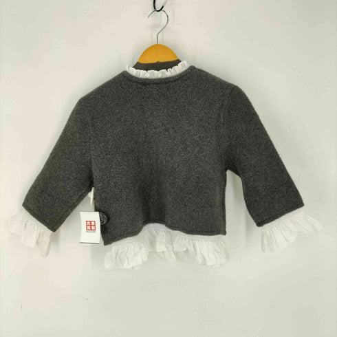 ザラ ZARA ポプリンコンビニットジャケット レディース import:M