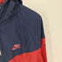 ナイキ NIKE 80S 紺タグ バイカラー 切替 フーデッド ジャケット メンズ import:L