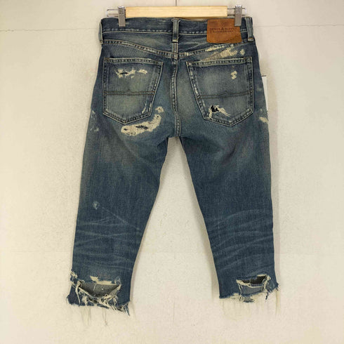 デニムアンドサプライラルフローレン DENIM&SUPPLY RALPH LAUREN SLIM クロップドダメージデニムパンツ メンズ 27