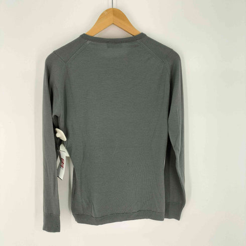 ジョンスメドレー JOHN SMEDLEY ウール100 クルーネックカーディガン レディース import:S