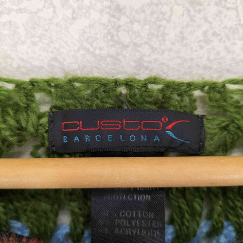 custo BARCELONA 異素材切替デザインカットソー Y2K レディース M