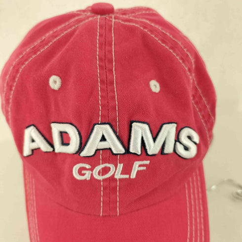 ADAMS GOLF 刺繍デザイン6パネルキャップ メンズ