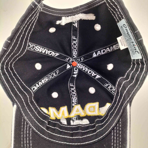 ADAMS GOLF 刺繍デザイン6パネルキャップ メンズ