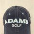 ADAMS GOLF 刺繍デザイン6パネルキャップ メンズ