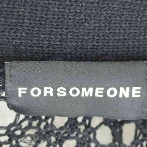 フォーサムワン FORSOMEONE SPYDER KNIT CARDY メンズ
