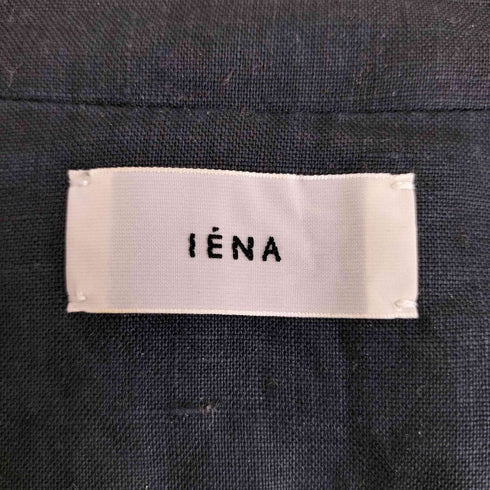 イエナ IENA リネン ノーカラージャケット レディース JPN:38