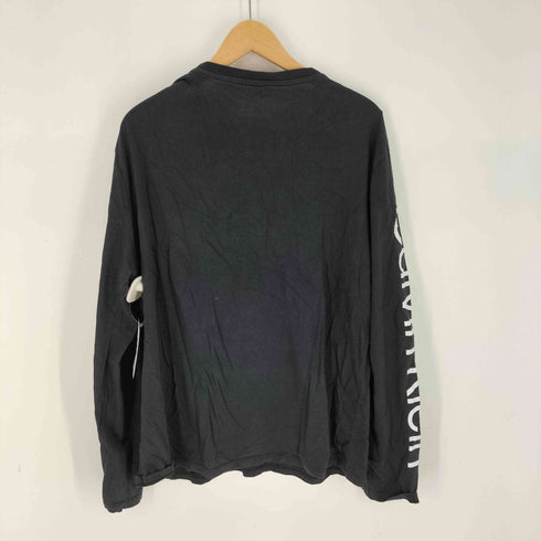カルバンクライン CALVIN KLEIN アームロゴクルーネック長袖Tシャ メンズ import:XL