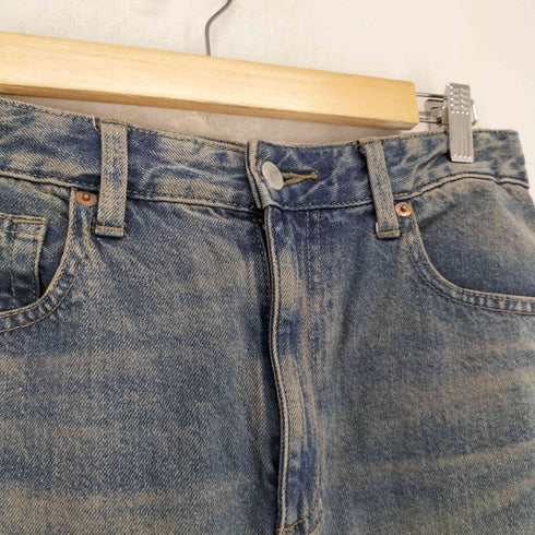 ジーユー GU バレルレッグジーンズ Y2K レディース M