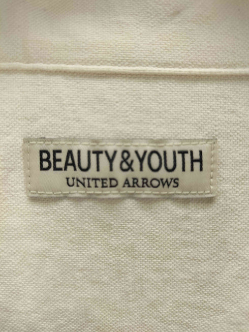 ビューティーアンドユースユナイテッドアローズ BEAUTY & YOUTH UNITED ARROWS 24SS コットンリネンブレンド オープンカラー グランデ シャツ メンズ import:S