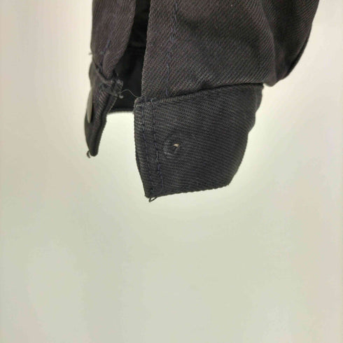 ハーレーダビッドソン HARLEY-DAVIDSON 90-00s BIKER BLUES カナダ製 裏地キルティング 背面ロゴ刺繍 スナップボタン デニムトラッカージャケット メンズ import:S