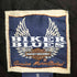 ハーレーダビッドソン HARLEY-DAVIDSON 90-00s BIKER BLUES カナダ製 裏地キルティング 背面ロゴ刺繍 スナップボタン デニムトラッカージャケット メンズ import:S