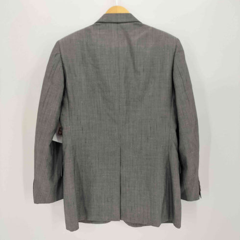 バーバリーズ BURBERRYS 90s ウールシルク ネップ 背抜き 2B テーラードジャケット メンズ 96-86-170AB5