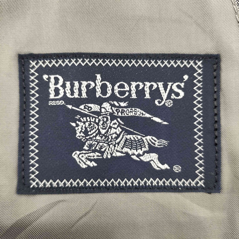 バーバリーズ BURBERRYS 90s ウールシルク ネップ 背抜き 2B テーラードジャケット メンズ 96-86-170AB5