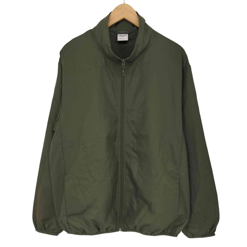 ファーストダウン FIRST DOWN 軽量撥水 リップストップジップアップジャケット メンズ import:L